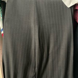 Mens suit pants. Used. Ralph Lauren. 44x32 black w/ stripes.